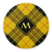 Clan Macleod von Lewis Tartan Keramikknauf (Vorderseite)