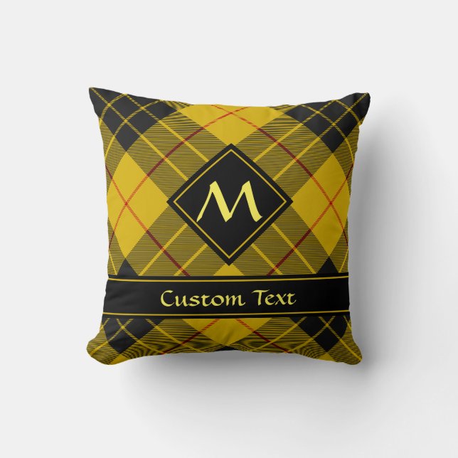 Clan Macleod von Lewis Tartan Kissen (Vorderseite)