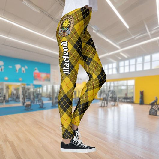 Clan Macleod von Lewis Tartan Leggings