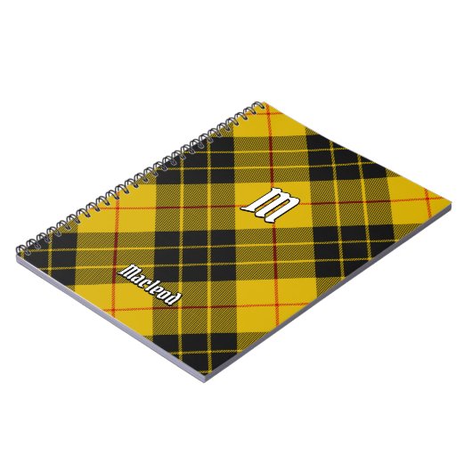 Clan Macleod von Lewis Tartan Notizblock (Linke Seite)