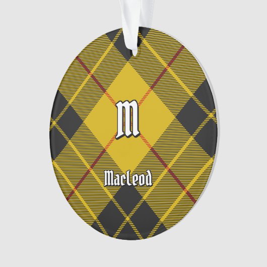 Clan Macleod von Lewis Tartan Ornament (Vorderseite)