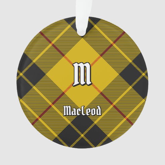 Clan Macleod von Lewis Tartan Ornament (Vorderseite)