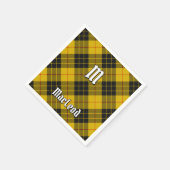 Clan Macleod von Lewis Tartan Serviette (Ecke)