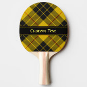 Clan Macleod von Lewis Tartan Tischtennis Schläger (Rückseite)
