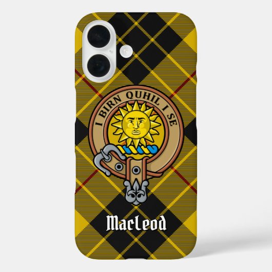 Clan MacLeod von Lewis Wappen Case-Mate iPhone Hülle (Rückseite)