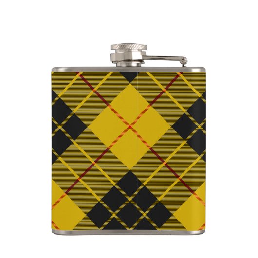 Clan MacLeod von Lewis Wappen Flachmann (Rückseite)