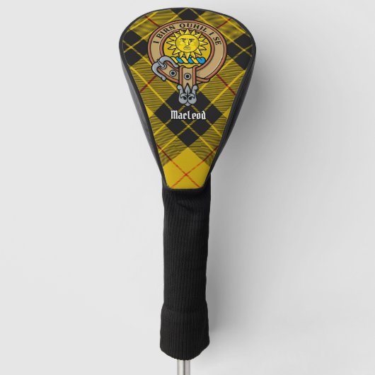Clan MacLeod von Lewis Wappen Golf Headcover (Vorderseite)