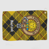Clan MacLeod von Lewis Wappen Golfhandtuch (Horizontal)