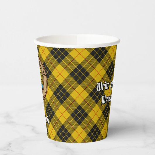 Clan MacLeod von Lewis Wappen Pappbecher (Links)