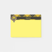 Clan MacLeod von Lewis Wappen Post-it Klebezettel (Vorderseite)