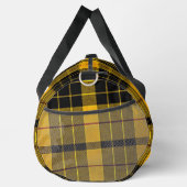 Clan MacLeod von Lewis Yellow Black Scottish Tarta Duffle Bag (Rechts)