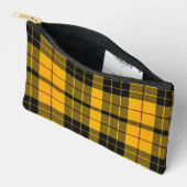 Clan MacLeod von Lewis Yellow Black Scottish Tarta Zubehörtasche (Offen)