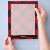 Clan Macleod von Raasay Tartan Flyer (Hand)