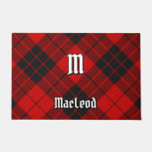 Clan Macleod von Raasay Tartan Fußmatte (Vorderseite)