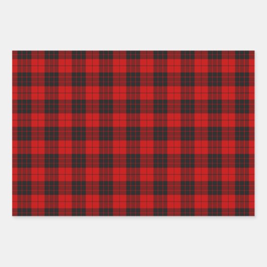 Clan Macleod von Raasay Tartan Geschenkpapier Set (Vorderseite)