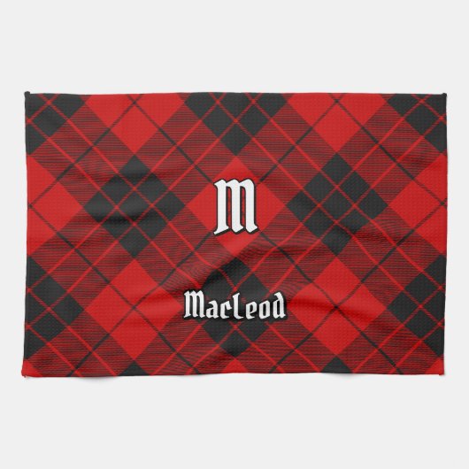 Clan Macleod von Raasay Tartan Geschirrtuch (Horizontal)