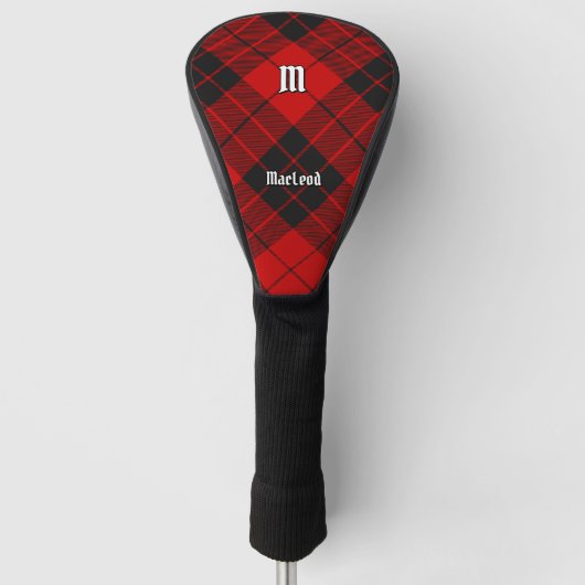 Clan Macleod von Raasay Tartan Golf Headcover (Vorderseite)