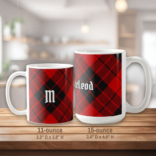 Clan Macleod von Raasay Tartan Kaffeetasse