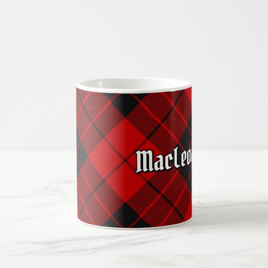 Clan Macleod von Raasay Tartan Kaffeetasse (Mittel)