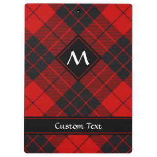 Clan Macleod von Raasay Tartan Klemmbrett