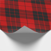 Clan Macleod von Raasay Tartan Rotated Geschenkpapier (Ecke)