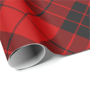 Clan Macleod von Raasay Tartan Rotated Geschenkpapier