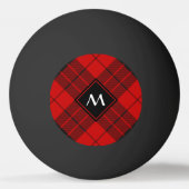 Clan Macleod von Raasay Tartan Tischtennisball (Vorderseite)