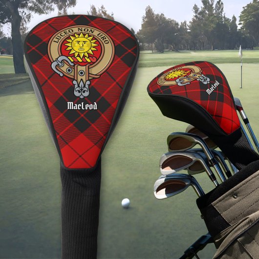 Clan MacLeod von Raasay Wappen Golf Headcover