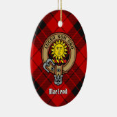 Clan MacLeod von Raasay Wappen Keramik Ornament (Rechts)