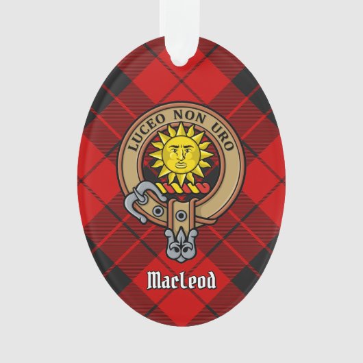 Clan MacLeod von Raasay Wappen Ornament (Vorderseite)