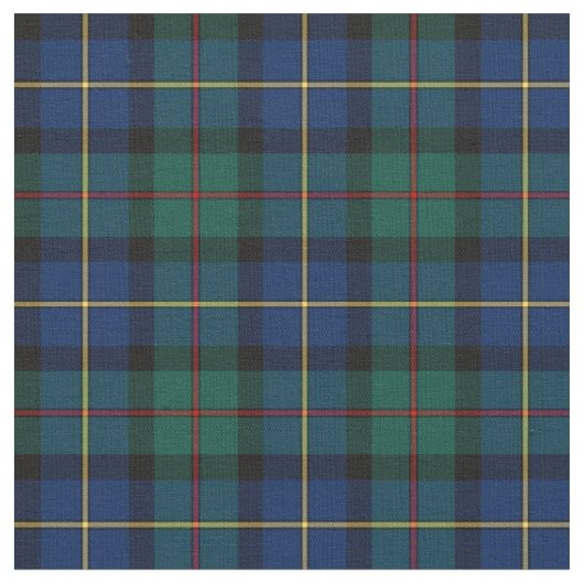 Clan MacLeod von Skye Tartan Stoff (Nahaufnahme)