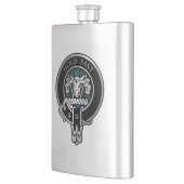 Clan MacLeod Wappen & Jagd Tartan Flask Flachmann (Links)