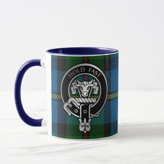 Clan MacLeod Wappen & Jagd Tartan Tasse (Links)
