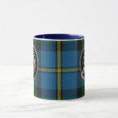 Clan MacLeod Wappen & Jagd Tartan Tasse (Zentrum)