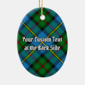 Clan MacLeod Wappen Keramik Ornament (Hinten)