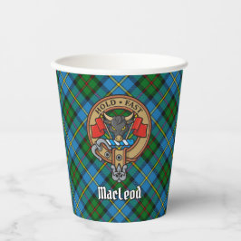 Clan MacLeod Wappen Paper Cups Pappbecher