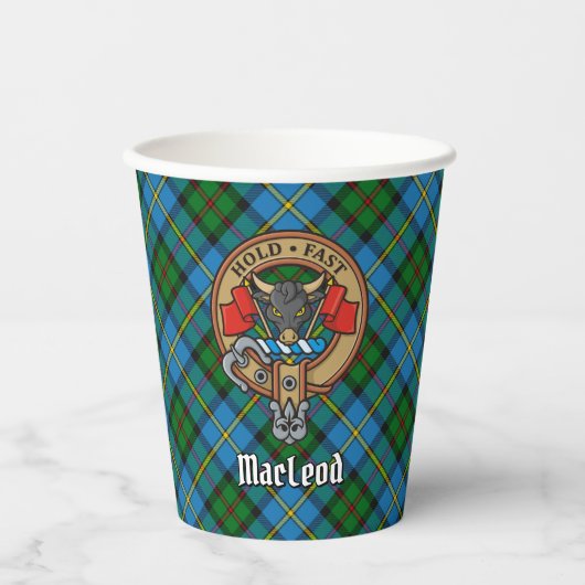 Clan MacLeod Wappen Paper Cups Pappbecher (Vorderseite)