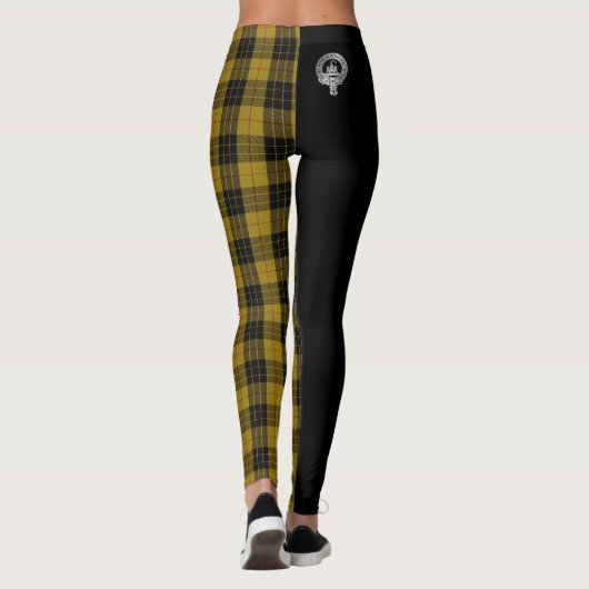 Clan MacLeod Wappen & Tartan Leggings (Rückseite)