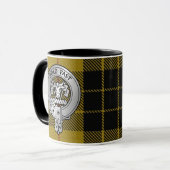Clan MacLeod Wappen & Tartan Tasse (Vorderseite Links)