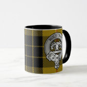 Clan MacLeod Wappen & Tartan Tasse (VorderseiteRechts)