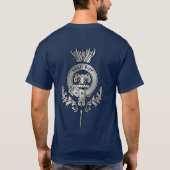 Clan MacLeod Wappen Thistle T-Shirt (Rückseite)