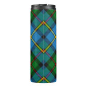 Clan MacLeod Wappen über Jagd Tartan Thermosbecher (Rückseite)