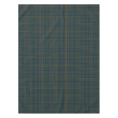 Clan MacMillan Blue und Green Scottish Tartan Tischdecke (Vorderseite)