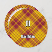 Clan MacMillan Dress Tartan Einladung (Vorne/Hinten)