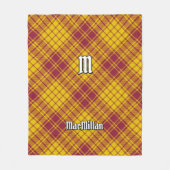 Clan MacMillan Dress Tartan Fleecedecke (Vorderseite)