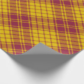Clan MacMillan Dress Tartan Geschenkpapier (Ecke)