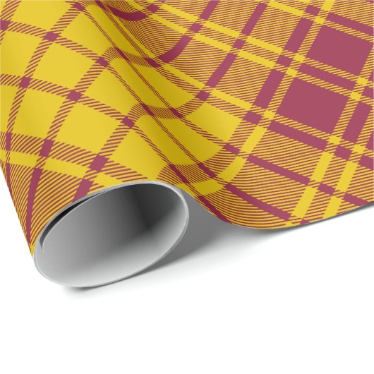 Clan MacMillan Dress Tartan Geschenkpapier (Rolleneckpunkt)