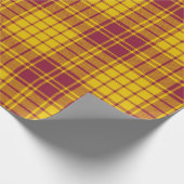 Clan MacMillan Dress Tartan Geschenkpapier (Ecke)