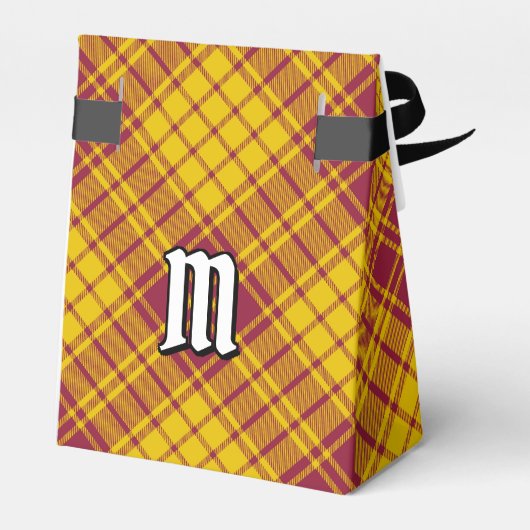 Clan MacMillan Dress Tartan Geschenkschachtel (Rückseite)