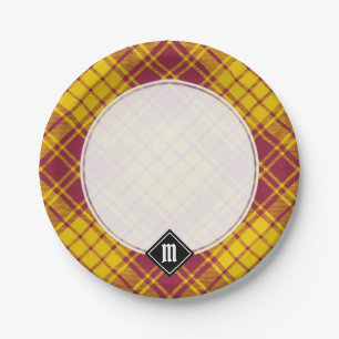 Clan MacMillan Dress Tartan Pappteller